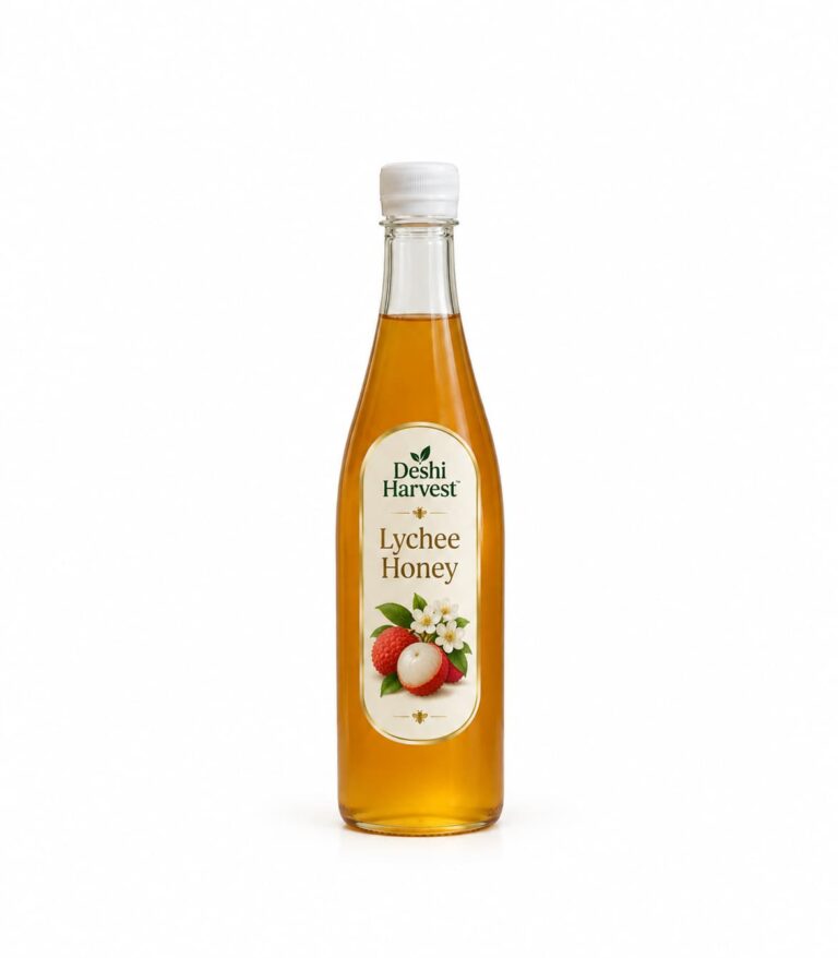 Deshi Harvest Lychee Honey Bottle